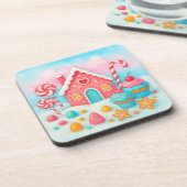Candyland Christmas Beverage Coaster Getränkeuntersetzer (Linke Seite)