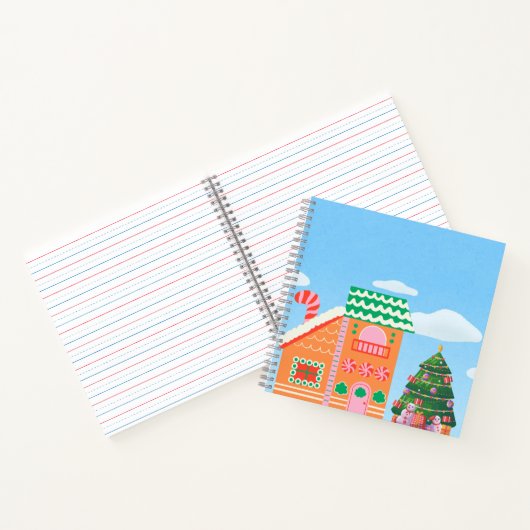 Candyland Christmas Magic Notizblock (Innenseite)