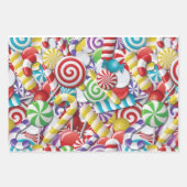 Candyland Combo 1 Geschenkpapier Set (Vorderseite)