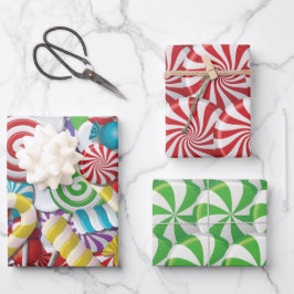 Candyland Combo 1 Geschenkpapier Set