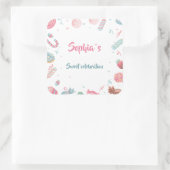 Candyland Editable Stickers Gastgeschenke (Tasche)