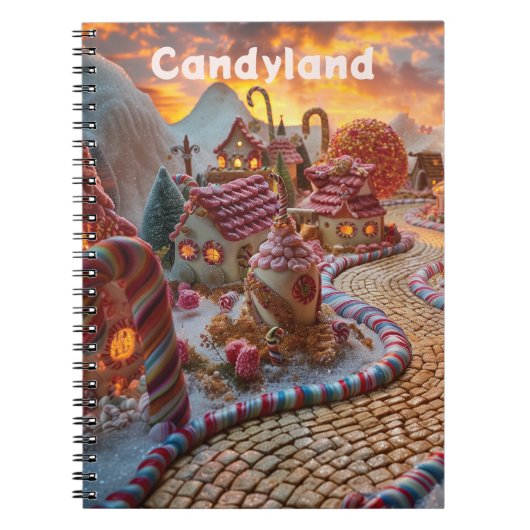 Candyland Fantasy Notizblock (Vorderseite)