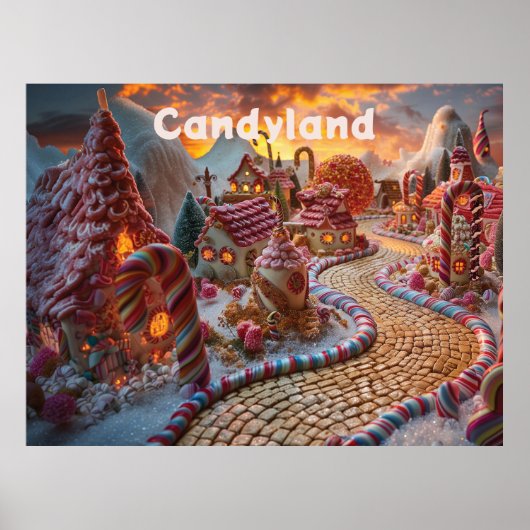 Candyland Fantasy Poster (Vorne)