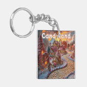 Candyland Fantasy Schlüsselanhänger (Vorderseite links)