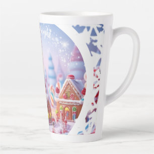 Candyland/Fantasy Town/Lace/Tall Latte Tasse