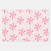 Candyland farbenfrohe Muster Geschenkpapier Set (Vorderseite 2)