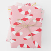 Candyland farbenfrohe Muster Geschenkpapier Set (Beispiel)