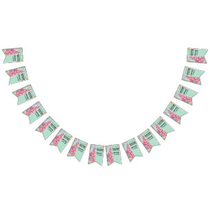 Candyland-Geburtstagsgirlande-Banner Wimpelkette