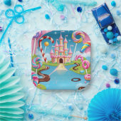 Candyland Geburtstagsteller Pappteller (Party)