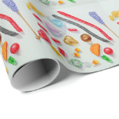 Candyland Geschenkpapier (Rolleneckpunkt)