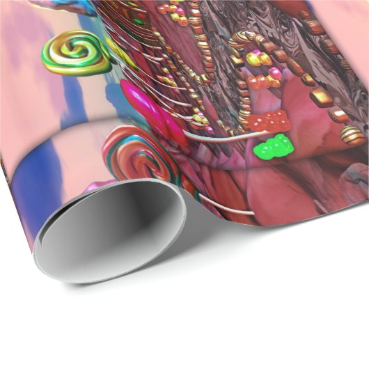 Candyland Geschenkpapier (Rolleneckpunkt)