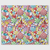 Candyland-Geschenkpapier Geschenkpapier (Flach)