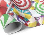 Candyland-Geschenkpapier Geschenkpapier (Rolleneckpunkt)