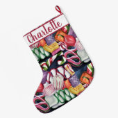 Candyland Großer Weihnachtsstrumpf (Rückseite (Hängend))