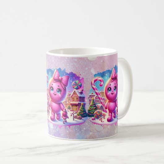 CandyLand GumDrop Kaffeetasse (VorderseiteRechts)