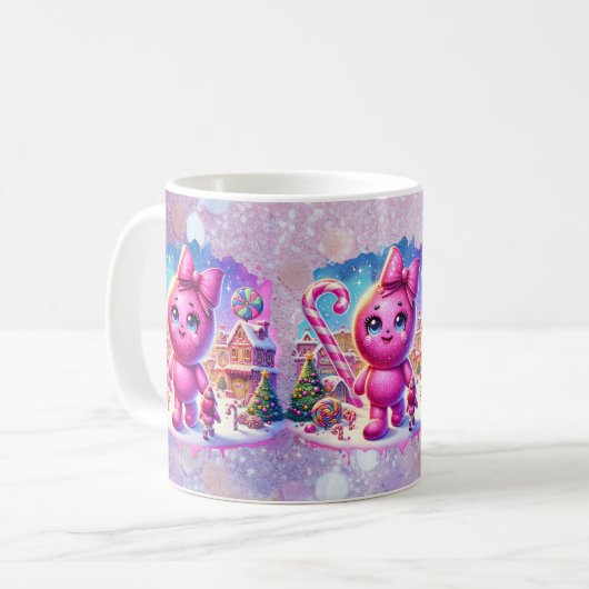 CandyLand GumDrop Kaffeetasse (Vorderseite Links)