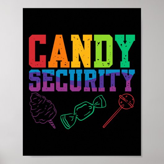 Candyland Halloween Costume Kinder die Poster (Vorne)
