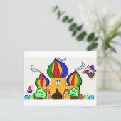 Candyland Indien Postkarte (Stehend Vorderseite)