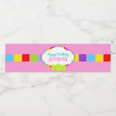 Candyland Inspiriert Wasserflaschen Wasserflaschenetikett (Einzelnes Label)