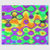 Candyland Karte Geschenkpapier (Flach)