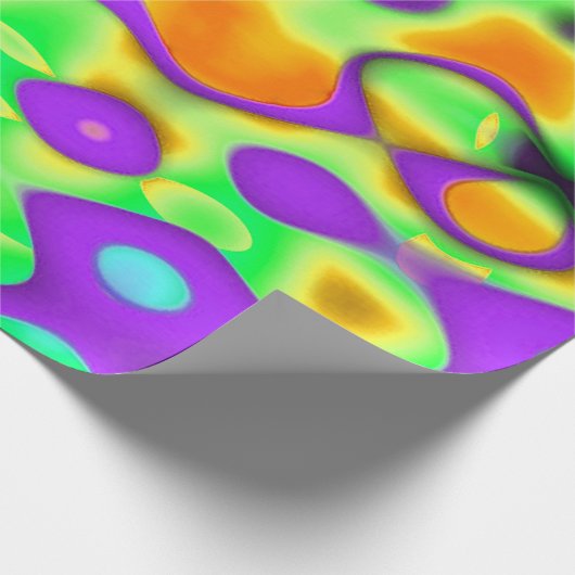 Candyland Karte Geschenkpapier (Ecke)