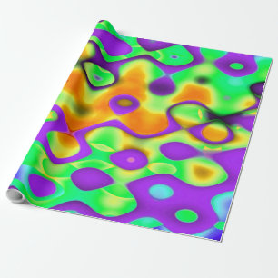 Candyland Karte Geschenkpapier