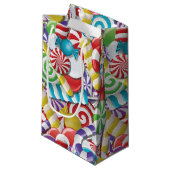 Candyland Large Gift Bag Kleine Geschenktüte (Vorderseite Schrägansicht)