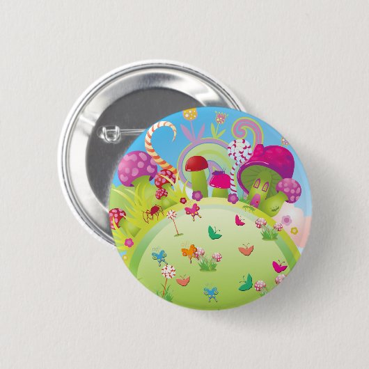 Candyland Magic Button (Vorne & Hinten)