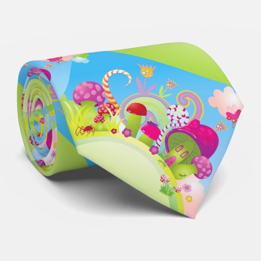 Candyland Magic Krawatte (Gerollt)