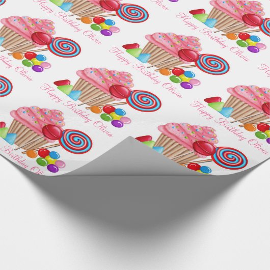 Candyland Packpapier (Ecke)