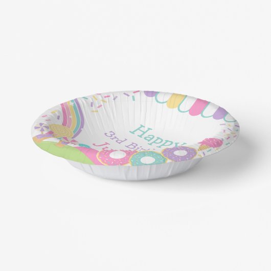 Candyland Pappteller (Gewinkelt)