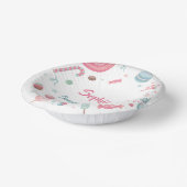 Candyland-Party-Dekoration Pappteller (Gewinkelt)