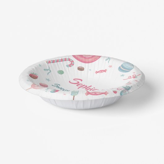 Candyland-Party-Dekoration Pappteller (Gewinkelt)