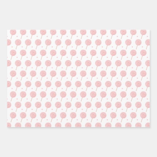 Candyland Party Geschenkpapier Set (Vorderseite)