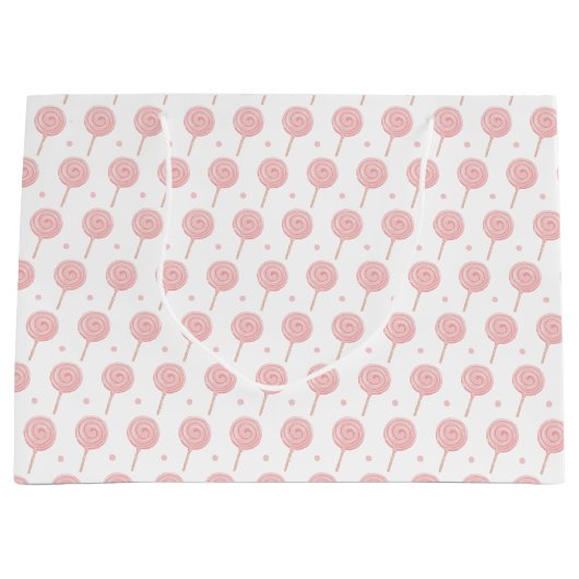 Candyland Party Große Geschenktüte (Vorderseite)