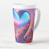 Candyland Pinball Herz Tasse (Rechte Ecke)