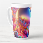 Candyland Pinball Herz Tasse (Linke Ecke)