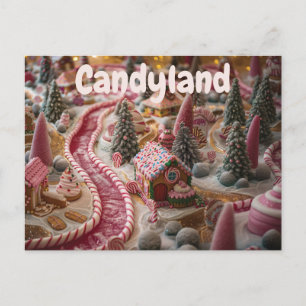 Candyland Postkarte