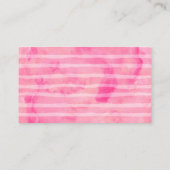 Candyland Sprinkles Babydusche Windelwindeln Begleitkarte (Rückseite)