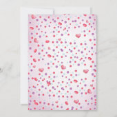 Candyland Sweet Birthday Party Einladung (Rückseite)