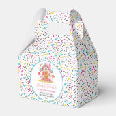 Candyland Sweet Celebration Kindergeburtstag Party Geschenkschachtel (Vorderseite)