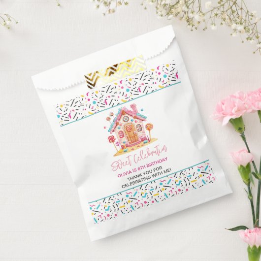 Candyland Sweet Celebration Kindergeburtstag Party Geschenktütchen (Versiegelt)