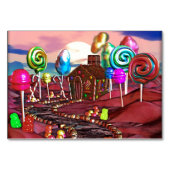 Candyland Tischnummer (Vorderseite)
