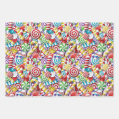 Candyland Trio Geschenkpapier Set (Vorderseite 2)