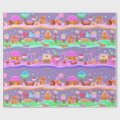 Candyland Wrapping Paper Geschenkpapier (Flach)