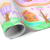 Candyland Wrapping Paper Geschenkpapier (Rolleneckpunkt)