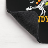 Candysaurus Candy Corn Dinosaur Skeleton Happy Hal Mousepad (Ecke)