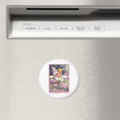Candytuft Fairy Magnet (In Situ (Geschirrspüler))