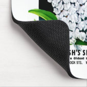 CandyTuft Seed Packet-Etikett Mousepad (Ecke)