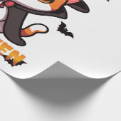candyween - cat Hexenhalloween Geschenkpapier (Ecke)